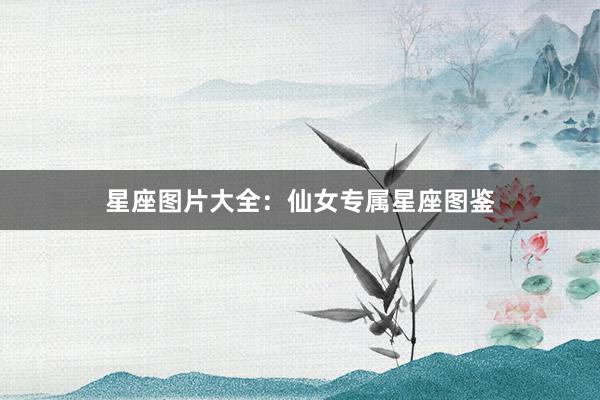 星座图片大全：仙女专属星座图鉴